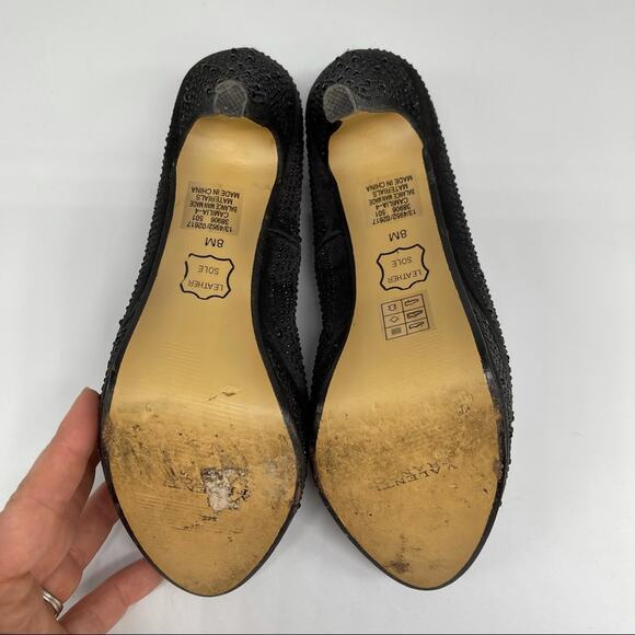 Valenti Franco, Glitzy Peeptoe Heels, Size 8M In excellent condition! - Picture 4 of 6